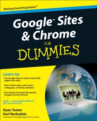 Google Sites and Chrome for Dummies | Wiley