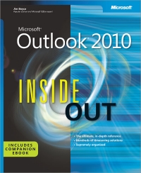 Microsoft Outlook 2010 Inside Out | Microsoft Press