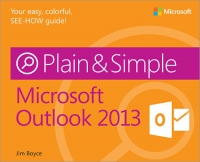 Microsoft Outlook 2013 Plain & Simple | Microsoft Press