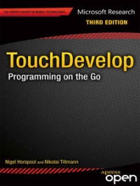 TouchDevelop, 3rd Edition | Apress