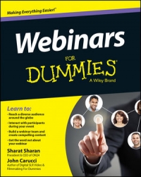 Webinars For Dummies | Wiley